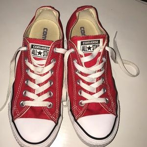 Red converse